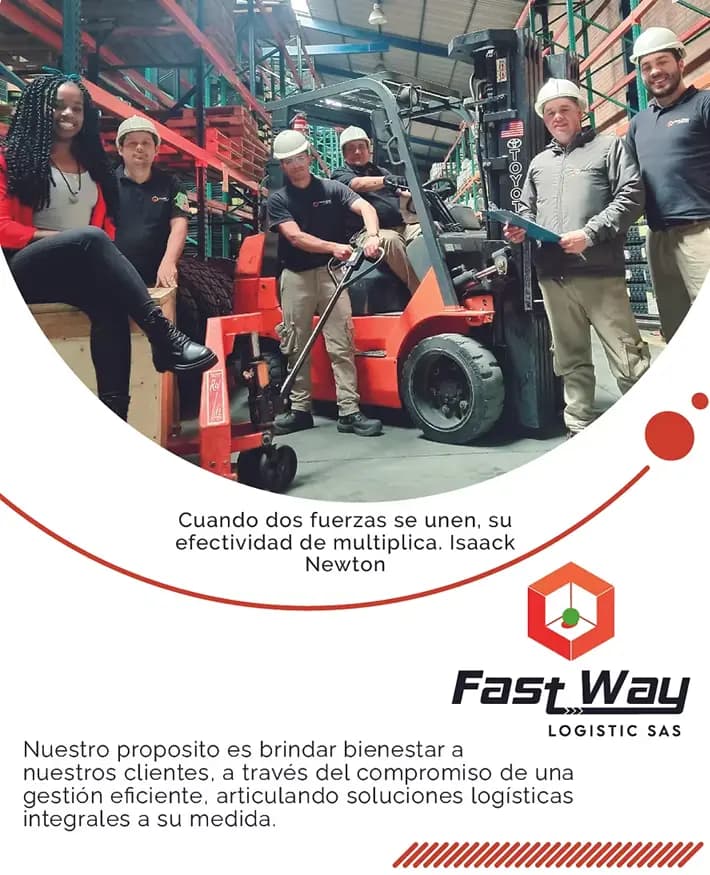 Equipo operativo de logística nacional